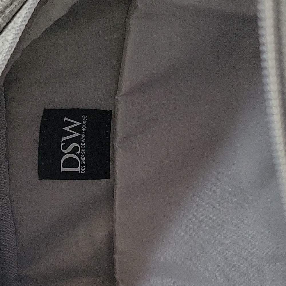 Grey Small Backpack, Compact Size - Picture 4 of 4